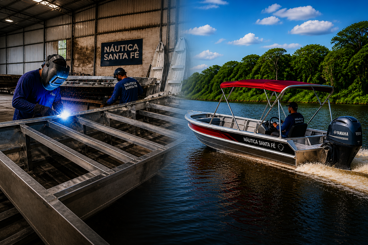 fabricação bote alumínio manaus
